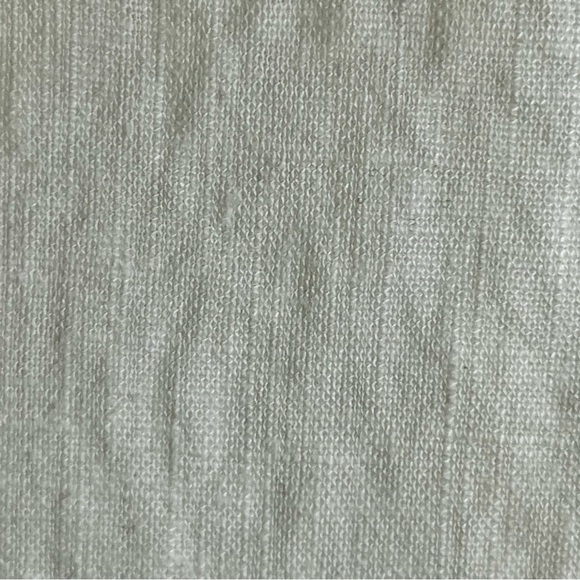 J Crew Ivory Linen Straight Leg Pants Coastal Preppy Nautical Preppy Sailorcore - Picture 8 of 9